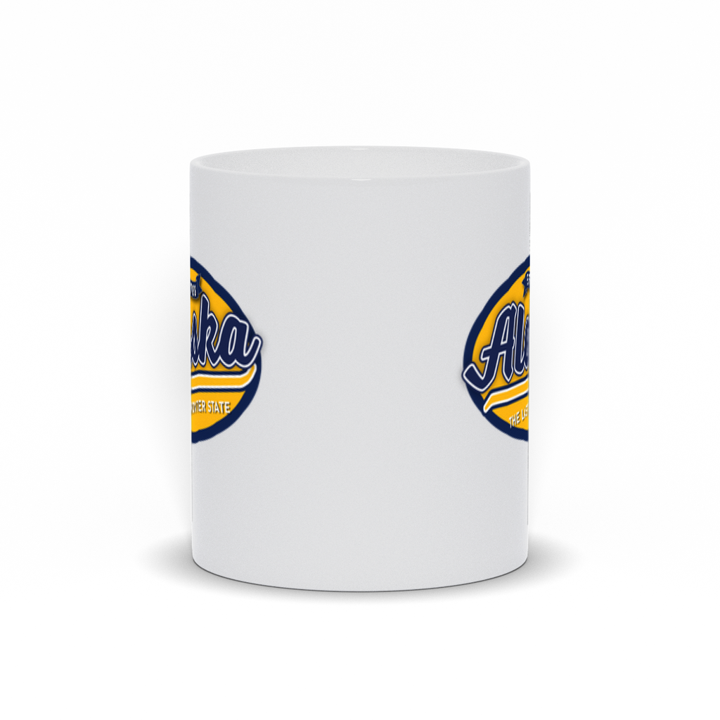 Alaska The Last Frontier State Logo Coffee Mug
