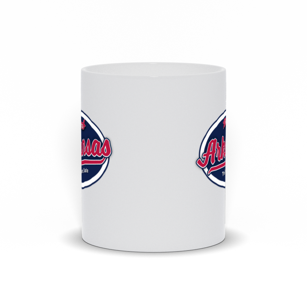 Arkansas Natural State Logo Coffee Mug