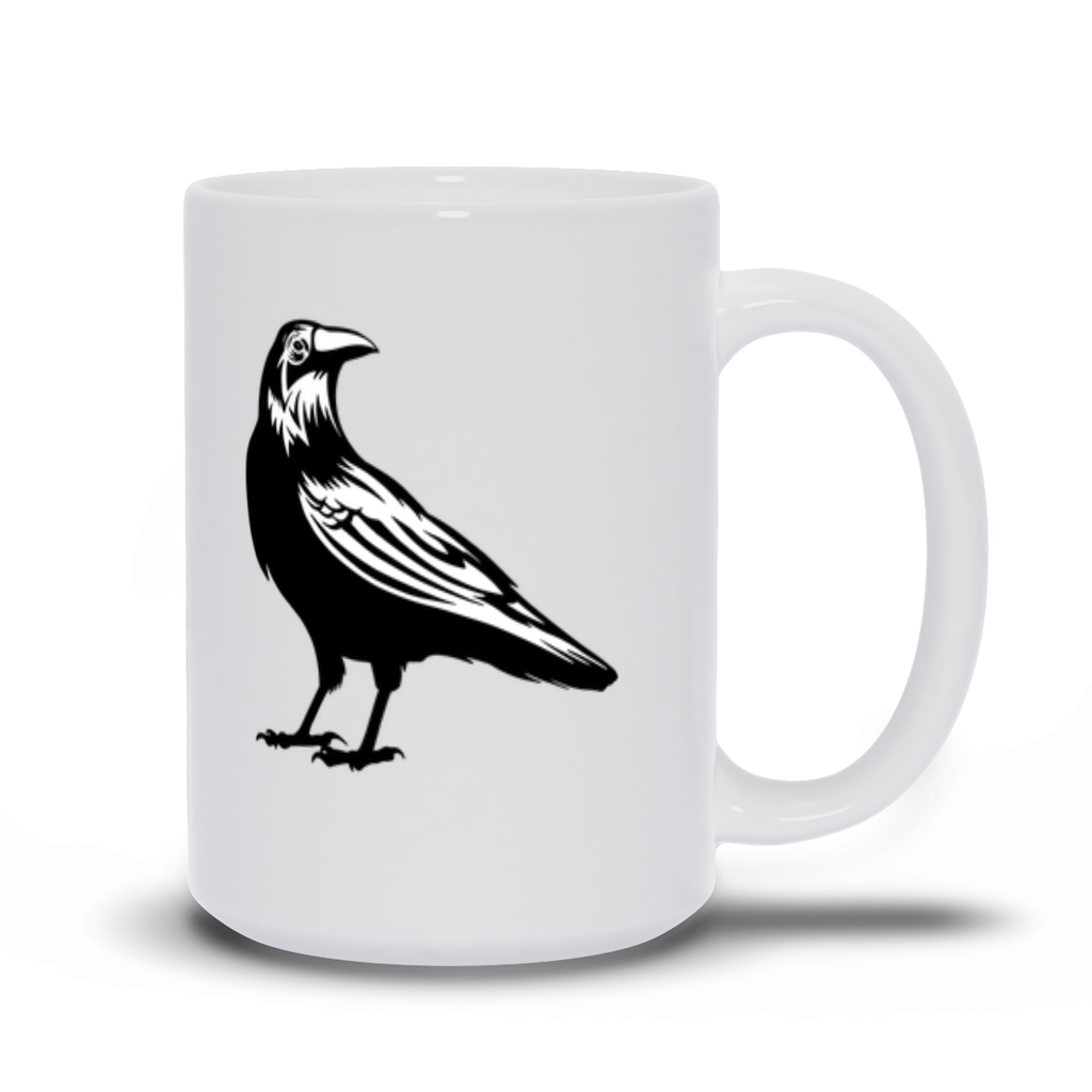 Animal Coffee Mug - Black Crow Coffee Mug