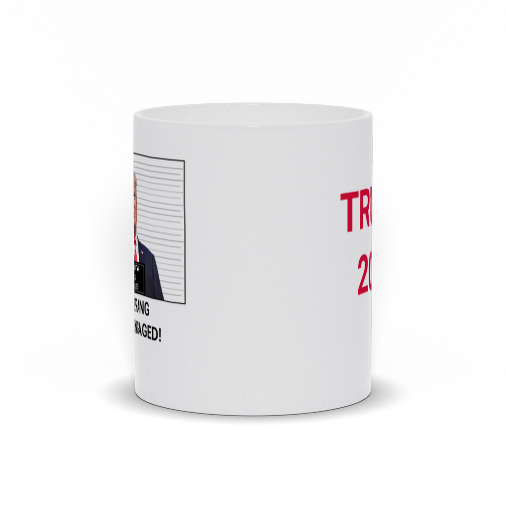 Political Coffee Mug - Trump Indicted Boomerang Effect Engaged Coffee Mug