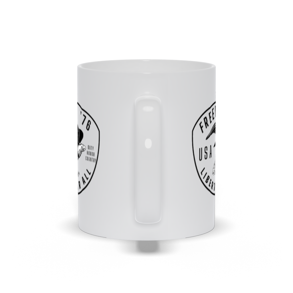 Patriotic Coffee Mug - Freedom '76 Liberty For All Coffee Mug