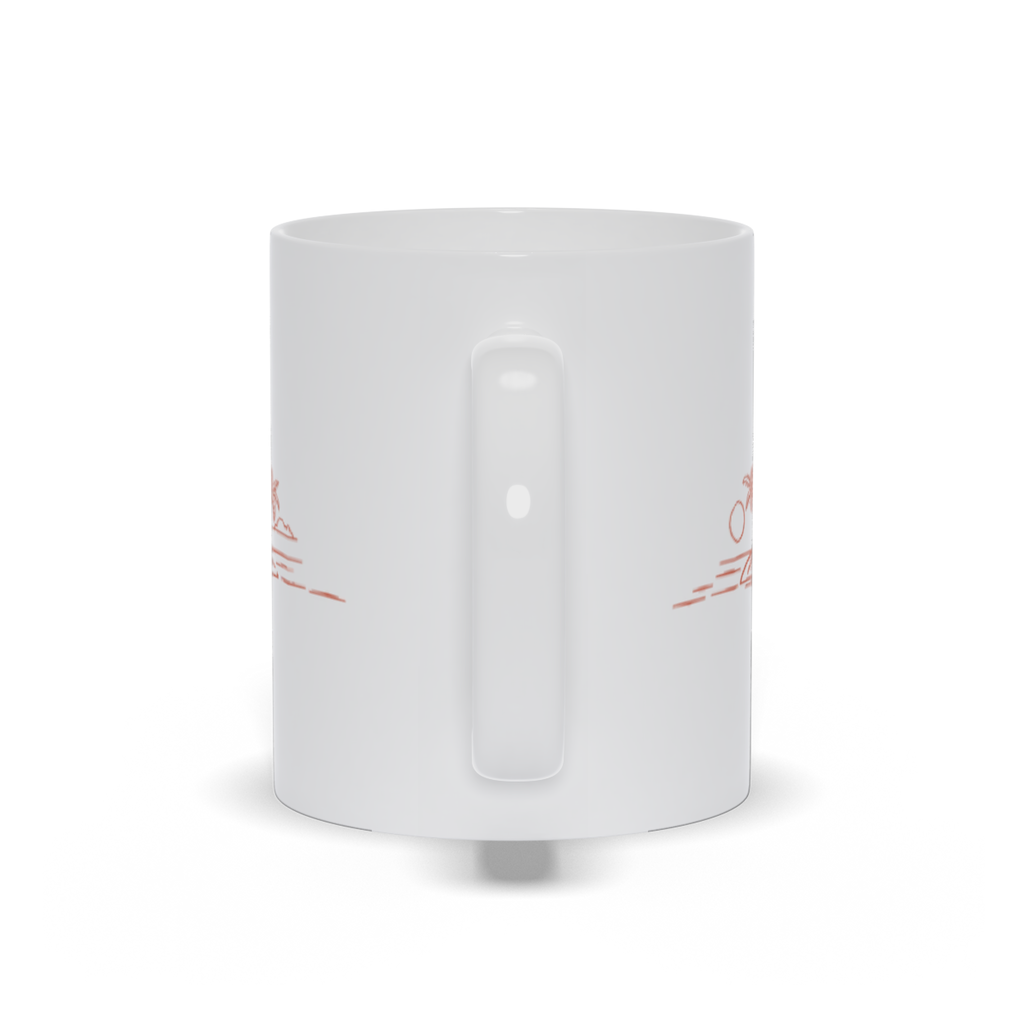 Outdoor Coffee Mug - Island In the Ocean Paradise Coffee Mug