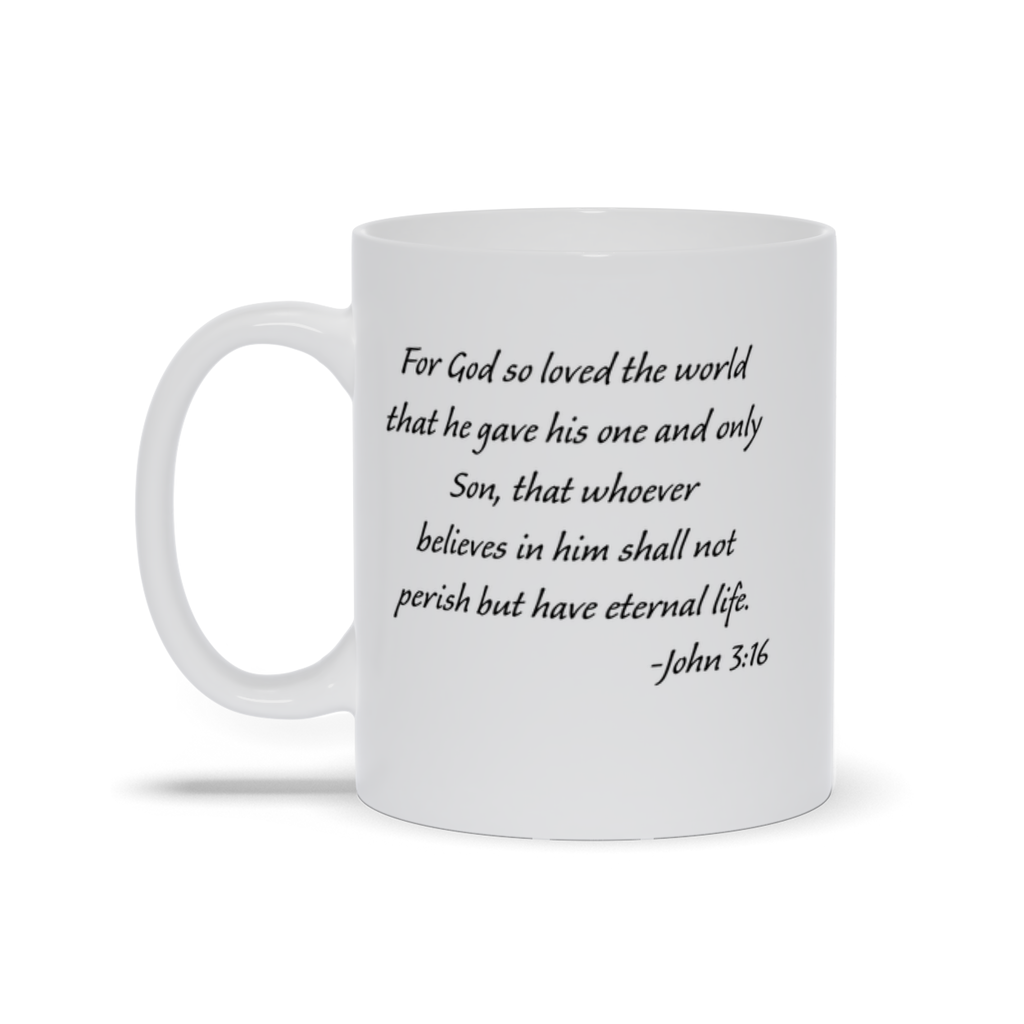 John 3:16 Mug and Starbucks Coffee
