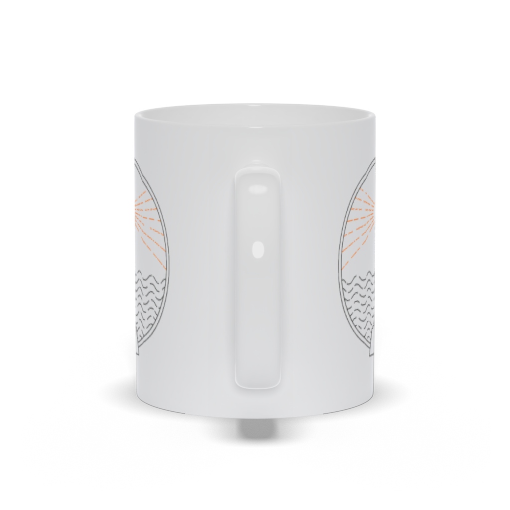 Outdoor Coffee Mug - Lighthouse Shining Light Coffee Mug