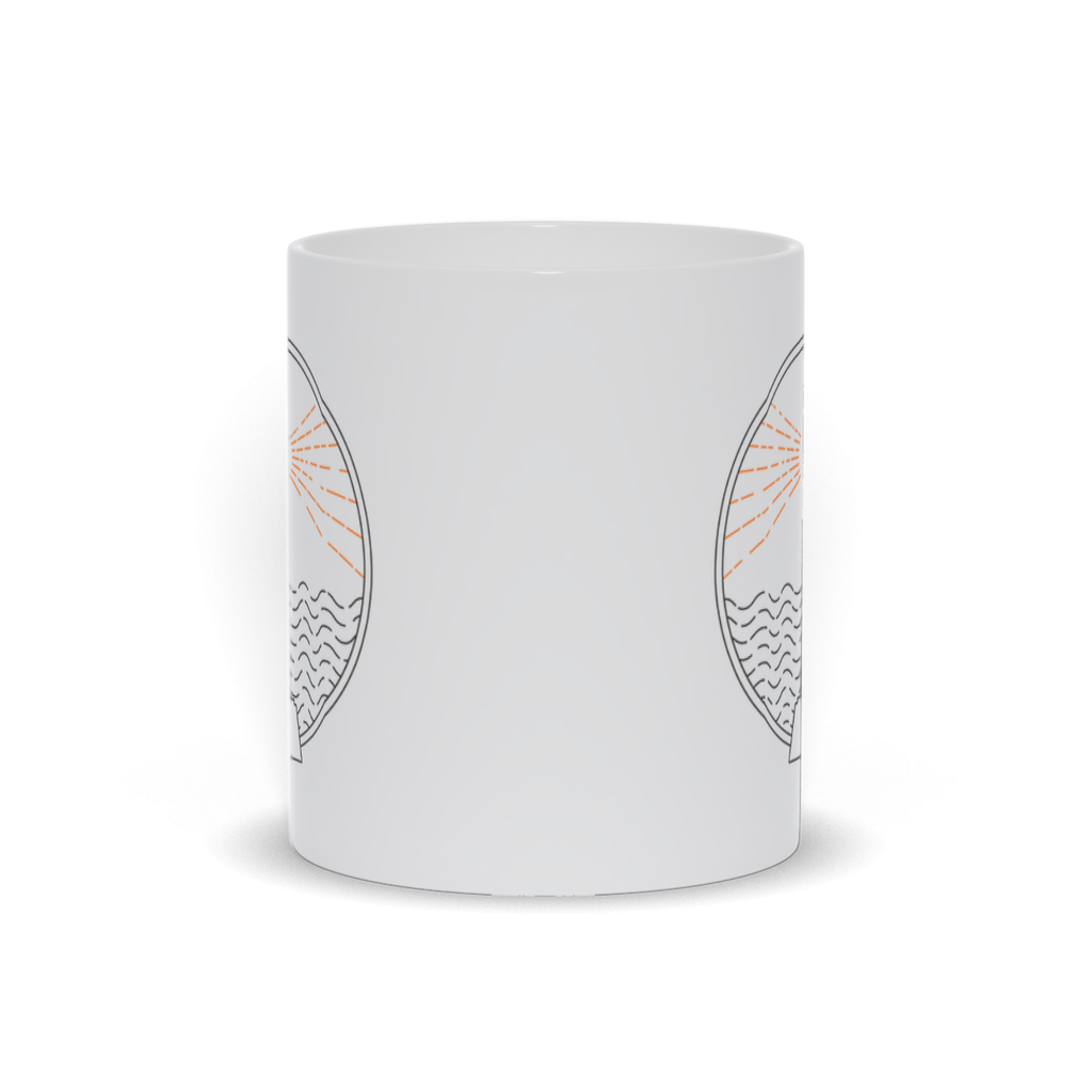 Outdoor Coffee Mug - Lighthouse Shining Light Coffee Mug