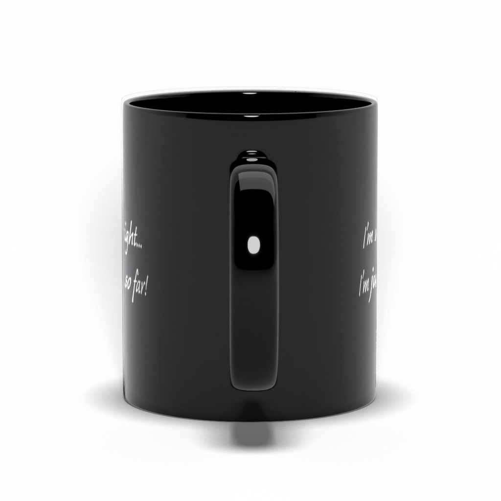 Political Coffee Mug - Black I'm Not Far Right Coffee Mug