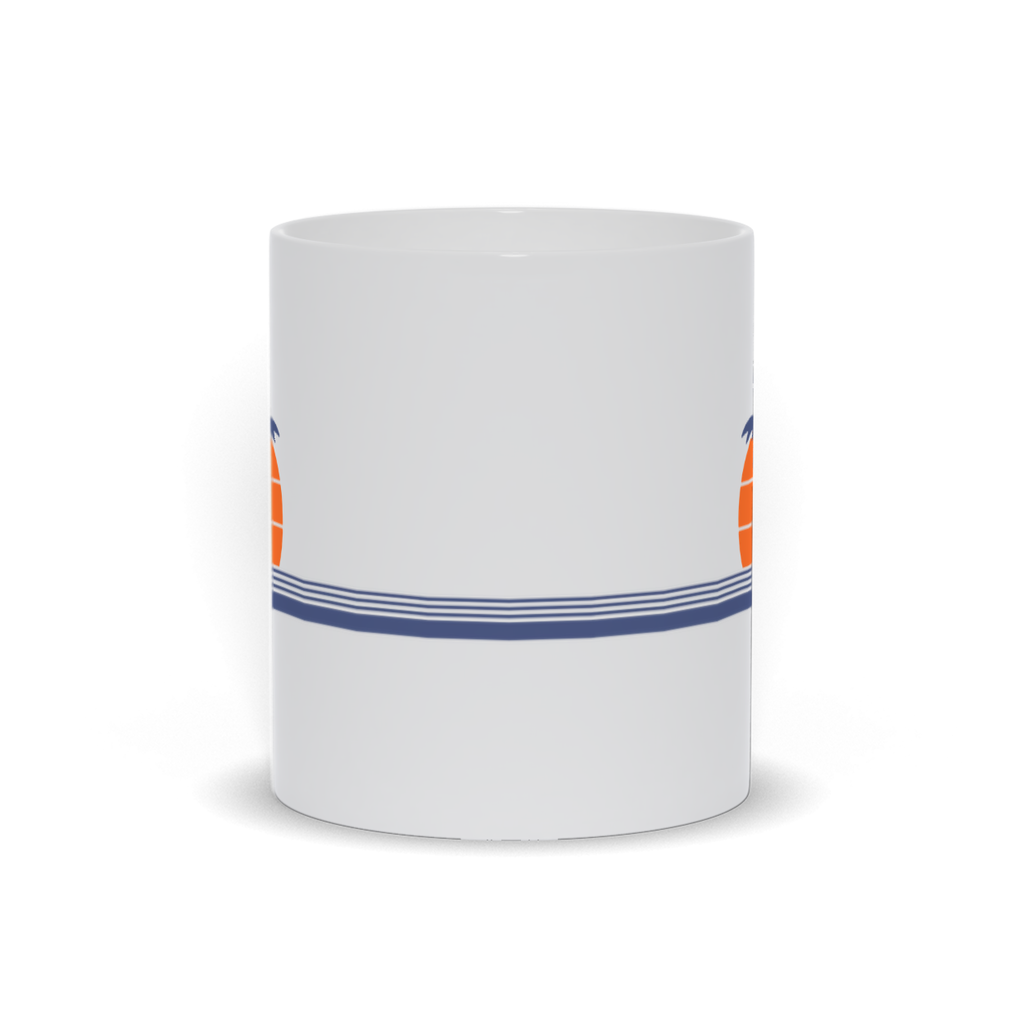 Palm Tree Coffee Mug - Palm Tree Scene with Sunset Wrapped Coffee Mug