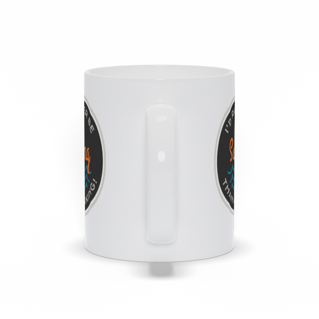 Boat Coffee Mugs - I'd Rather Be Sailing Than Working Coffee Mug