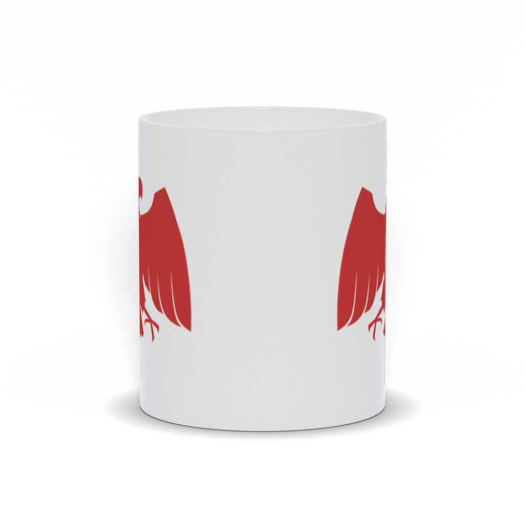 Animal Coffee Mug - Red War Eagle on Coffee Mug