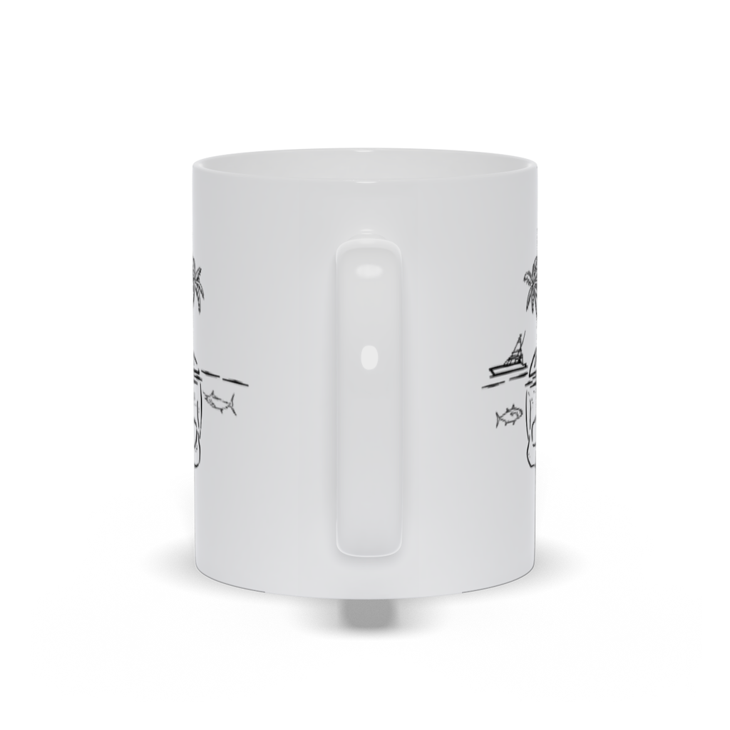 Fishing Coffee Mug - Stranded On Island Fishing Coffee Mug
