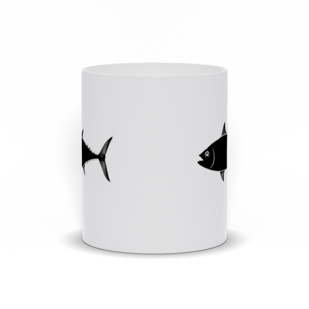 Animal Coffee Mug - Tuna Fish on a coffee mug