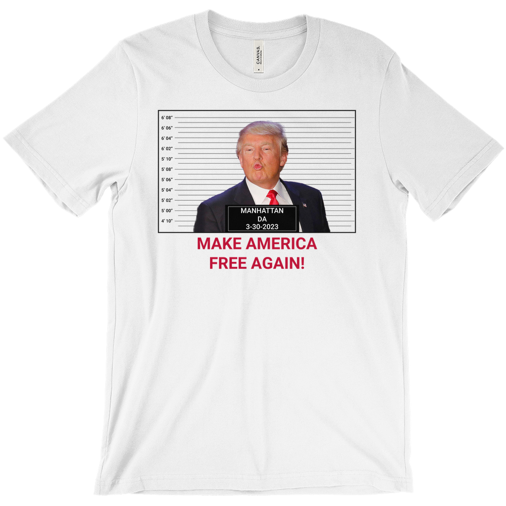 Make America Free Again Trump Indictment T-Shirt