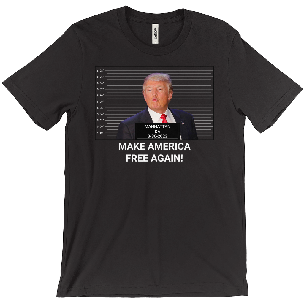 Make America Free Again Trump Indictment T-Shirt
