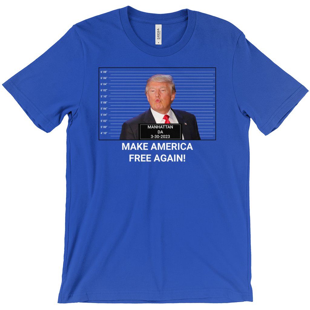 Make America Free Again Trump Indictment T-Shirt