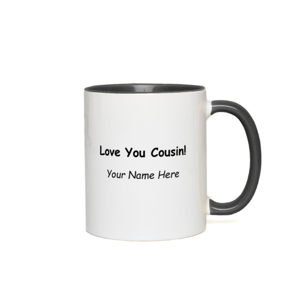 Best Cousin Ever Personalized Coffee Accent Mug