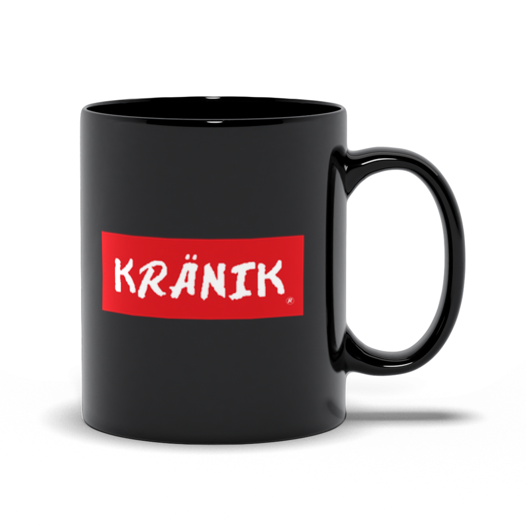 Kranik Black Coffee Mugs
