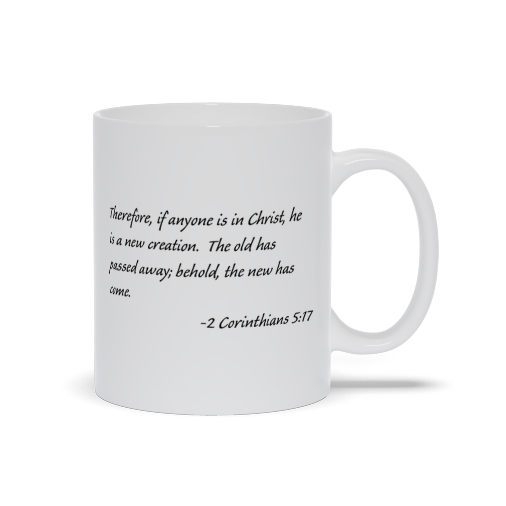 2 Corinthians 5:17 Bible Verse Coffee Mug