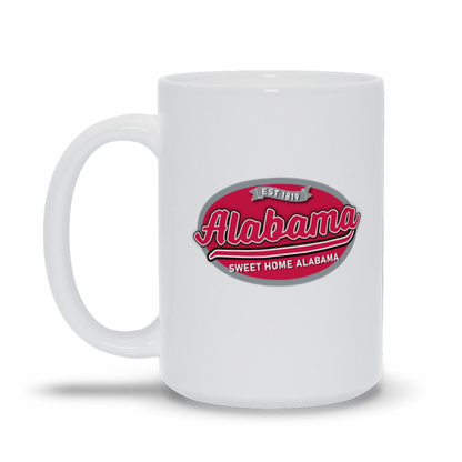 Alabama Home Sweet Home Logo Coffee Mug