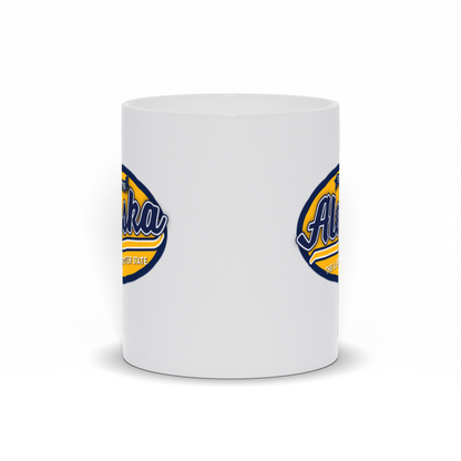 Alaska The Last Frontier State Logo Coffee Mug