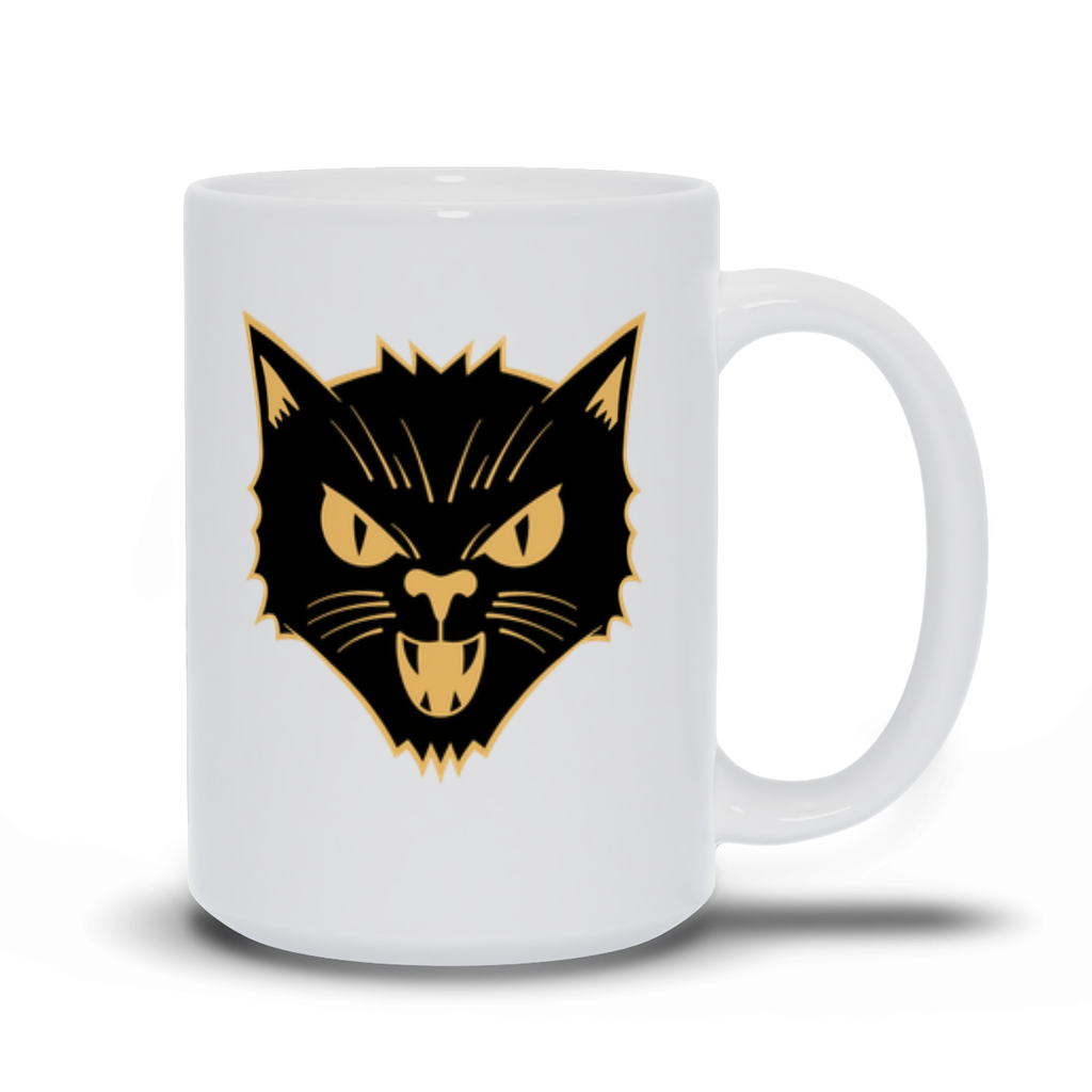 Animal Coffee Mug - Angry Cat Coffee Mug