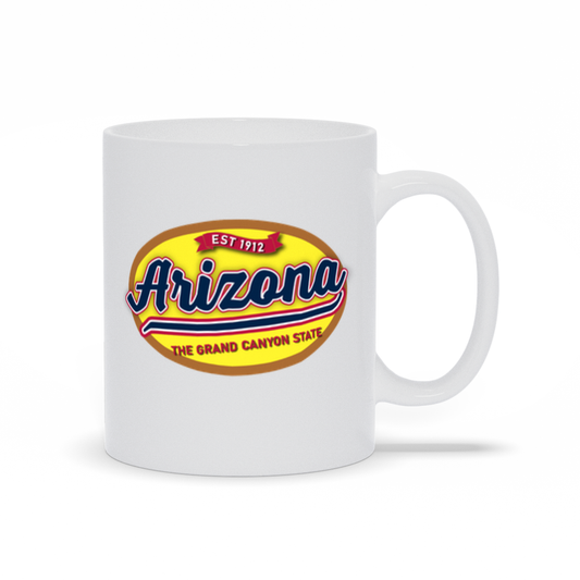 Arizona Grand Canyon State Logo Coffee Mug