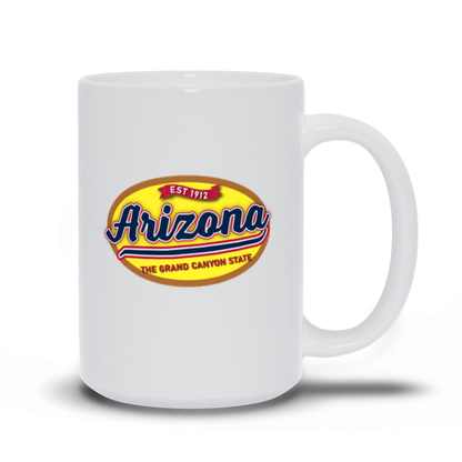 Arizona Grand Canyon State Logo Coffee Mug