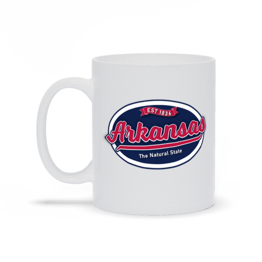 Arkansas Natural State Logo Coffee Mug