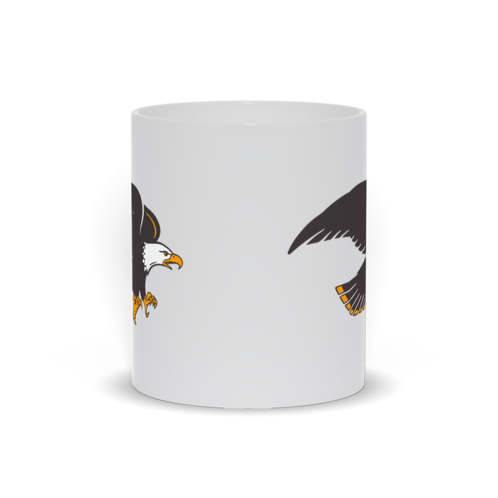 Animal Coffee Mug - Bald Eagle Landing Coffee Mug