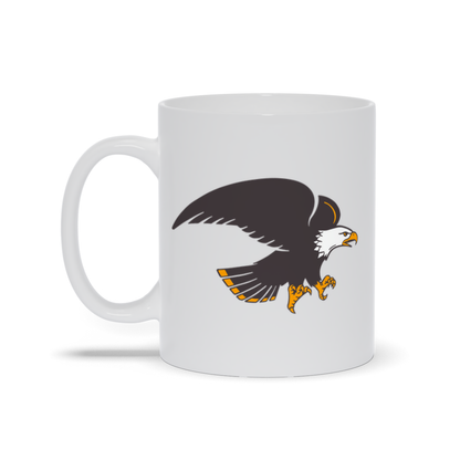 Animal Coffee Mug - Bald Eagle Landing Coffee Mug