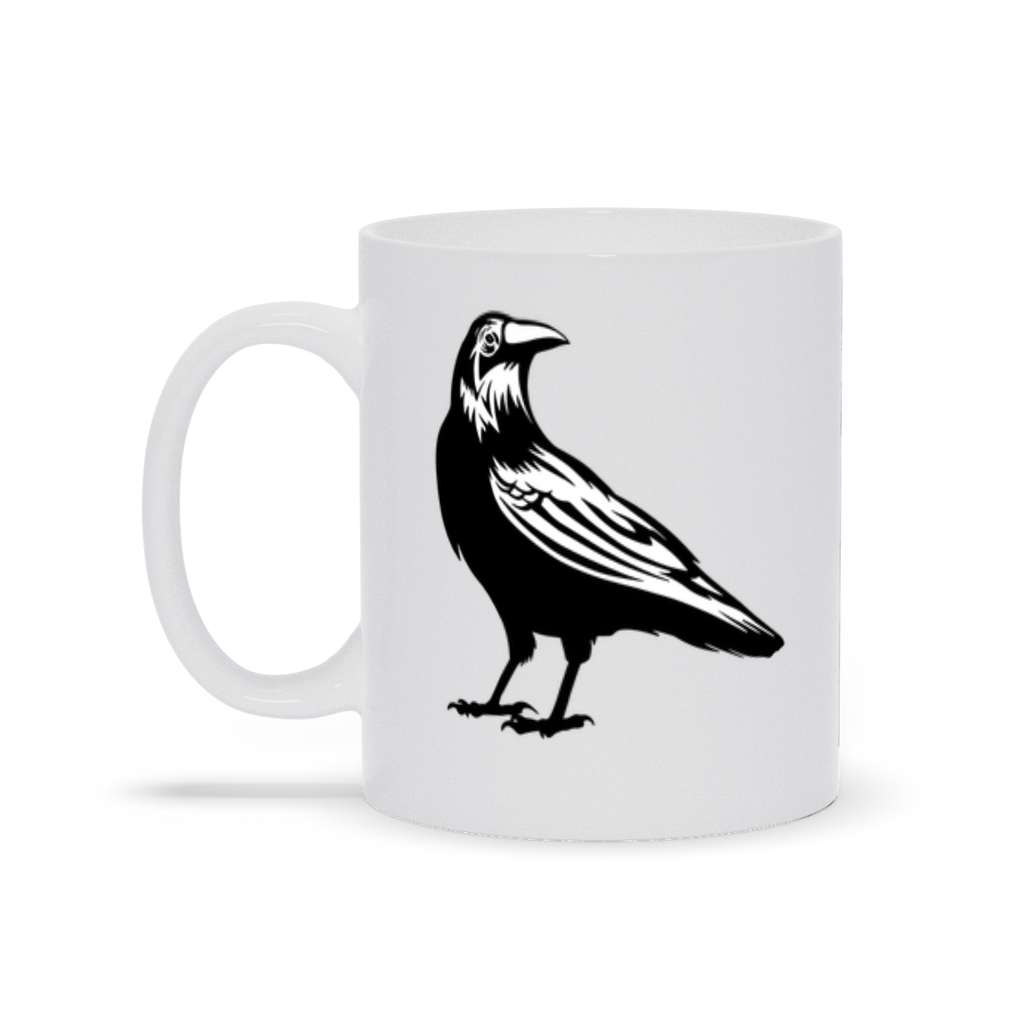 Animal Coffee Mug - Black Crow Coffee Mug