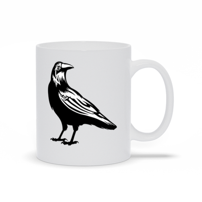 Animal Coffee Mug - Black Crow Coffee Mug