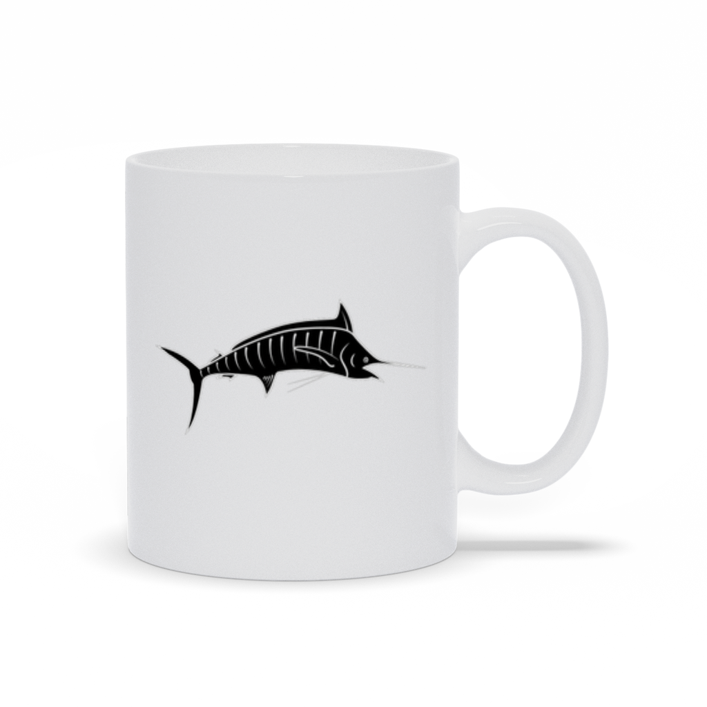 Animal Coffee Mug - Black Swordfish Coffee Mug