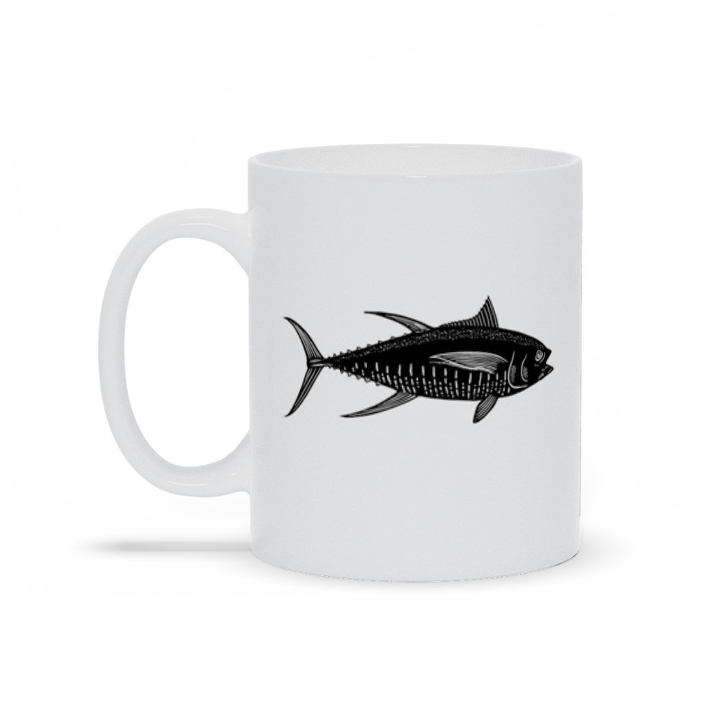 Animal Coffee Mug - Black Tuna Fish Coffee Mug