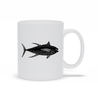 Animal Coffee Mug - Black Tuna Fish Coffee Mug