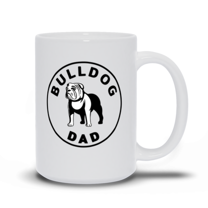 Bulldog Dad Coffee Mug