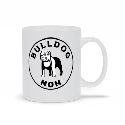 Animal Coffee Mug - Bulldog Mom Coffee Mug