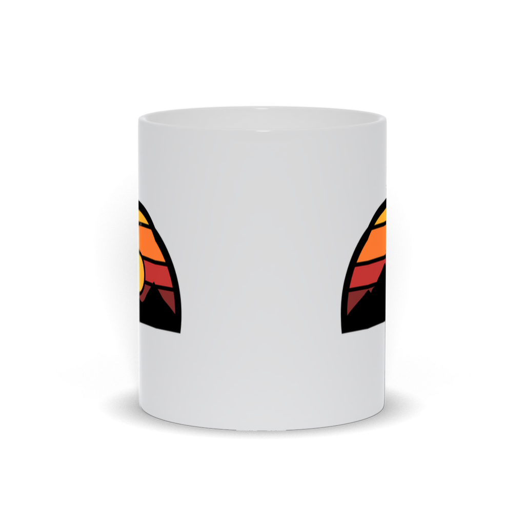 Mountain Coffee Mug - Chasing Sunsets Mountain Landscape Coffee Mug