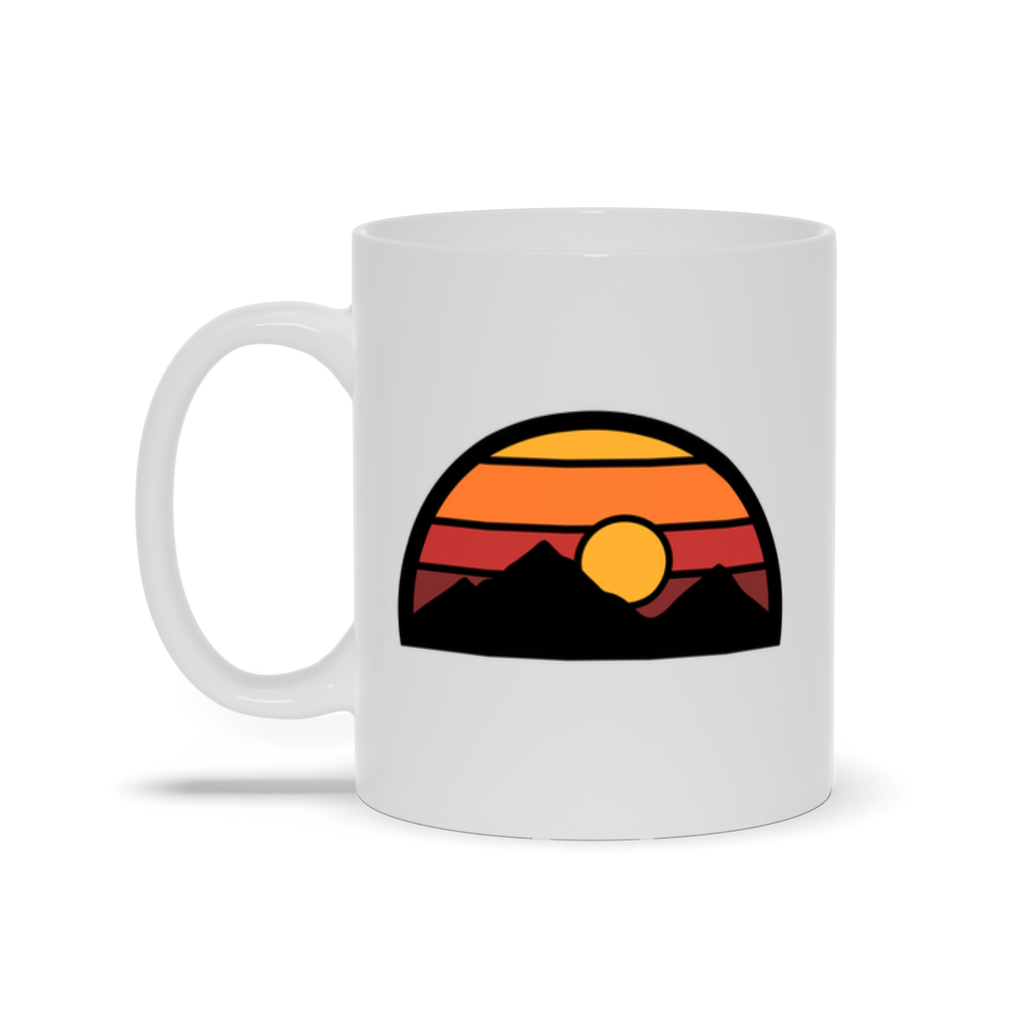 Mountain Coffee Mug - Chasing Sunsets Mountain Landscape Coffee Mug