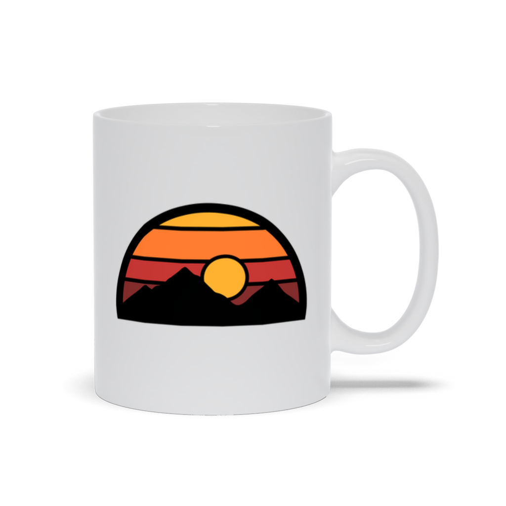 Mountain Coffee Mug - Chasing Sunsets Mountain Landscape Coffee Mug