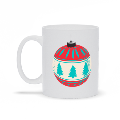 Holiday Coffee Mug - Christmas Ornament Coffee Mug