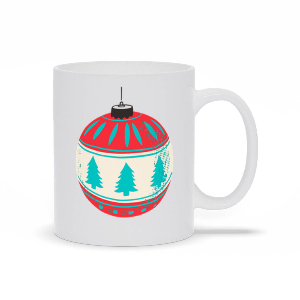 Holiday Coffee Mug - Christmas Ornament Coffee Mug