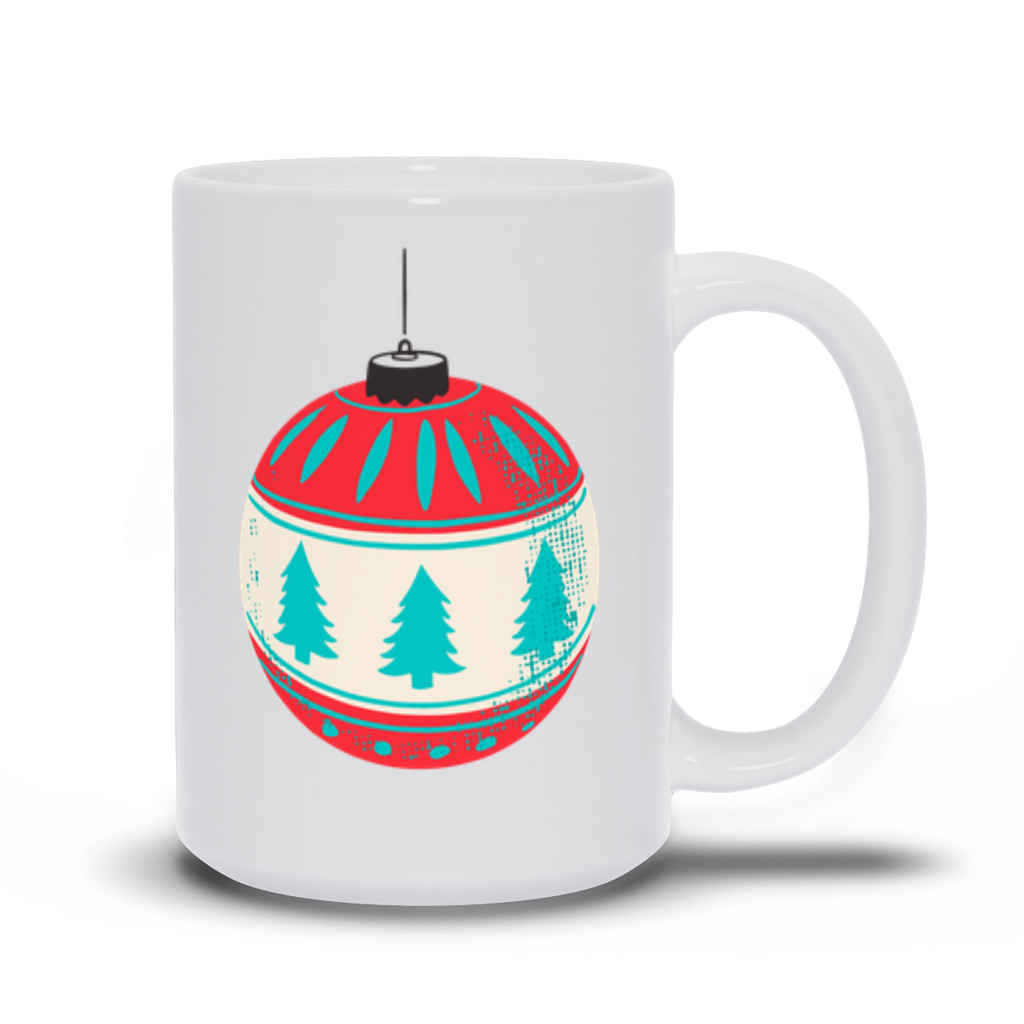 Holiday Coffee Mug - Christmas Ornament Coffee Mug