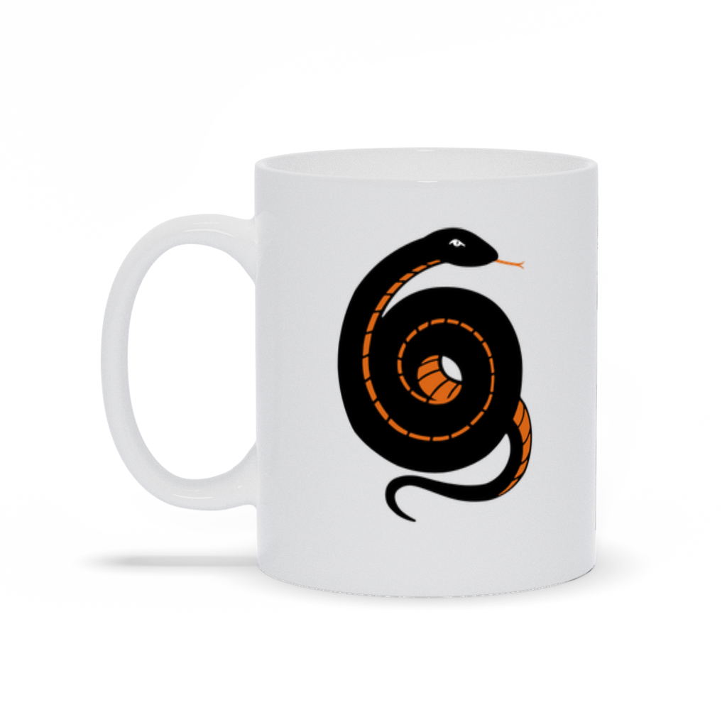 Animal Coffee Mug - Coiled Snake Coffee Mug