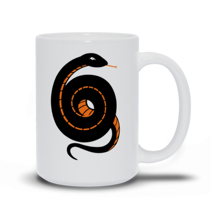 Animal Coffee Mug - Coiled Snake Coffee Mug