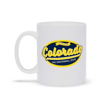 Colorado Centennial State Logo Coffee Mug