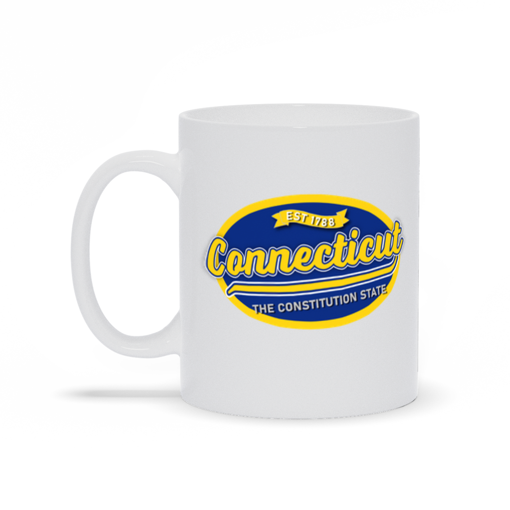 Connecticut Constitution State Logo Coffee Mug