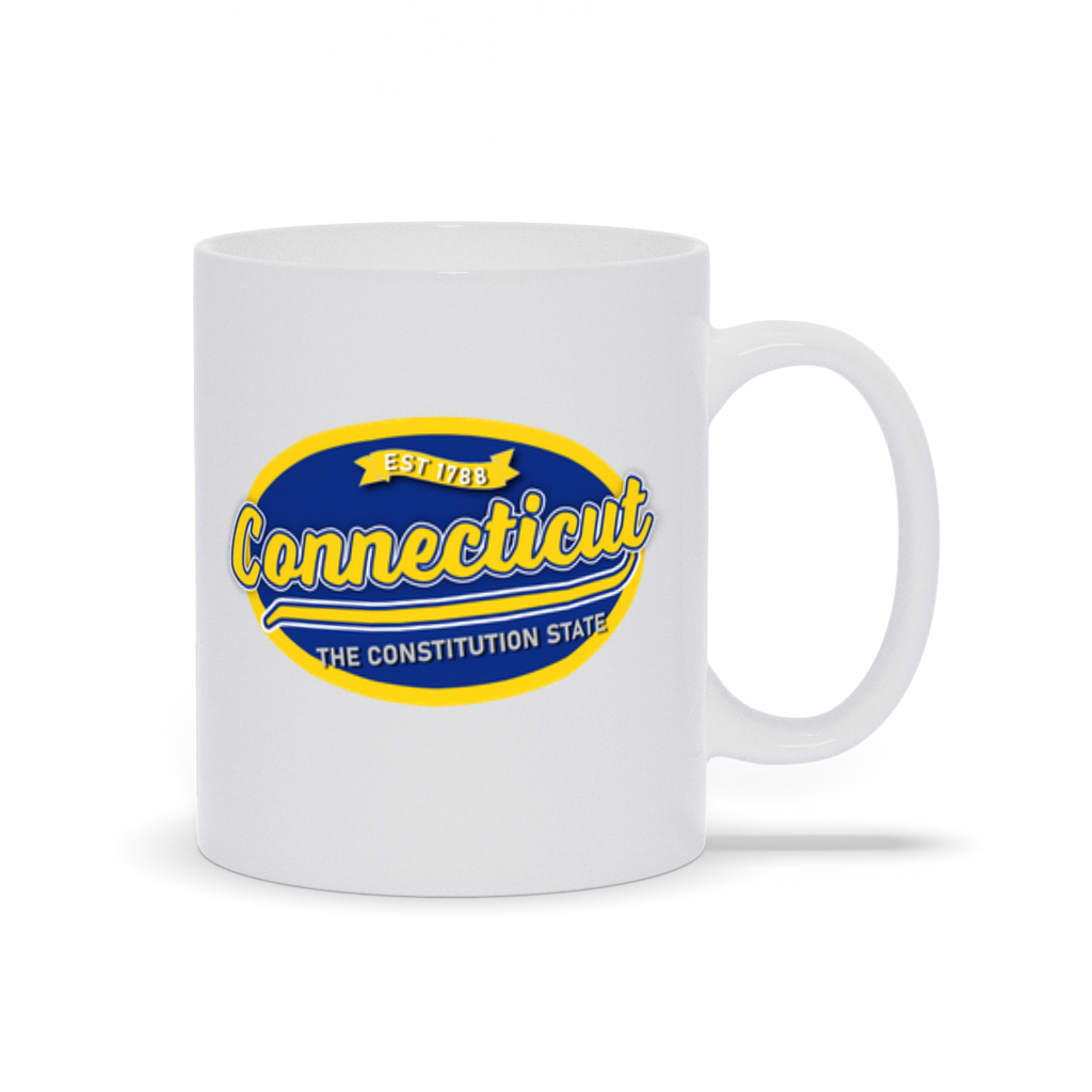 Connecticut Constitution State Logo Coffee Mug