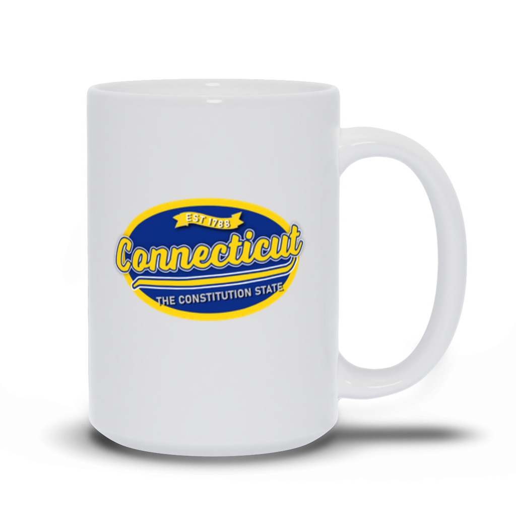 Connecticut Constitution State Logo Coffee Mug