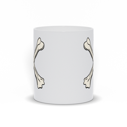 Unique Coffee Mug - Crossed Bones Coffee Mug