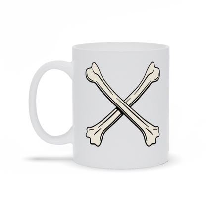 Unique Coffee Mug - Crossed Bones Coffee Mug